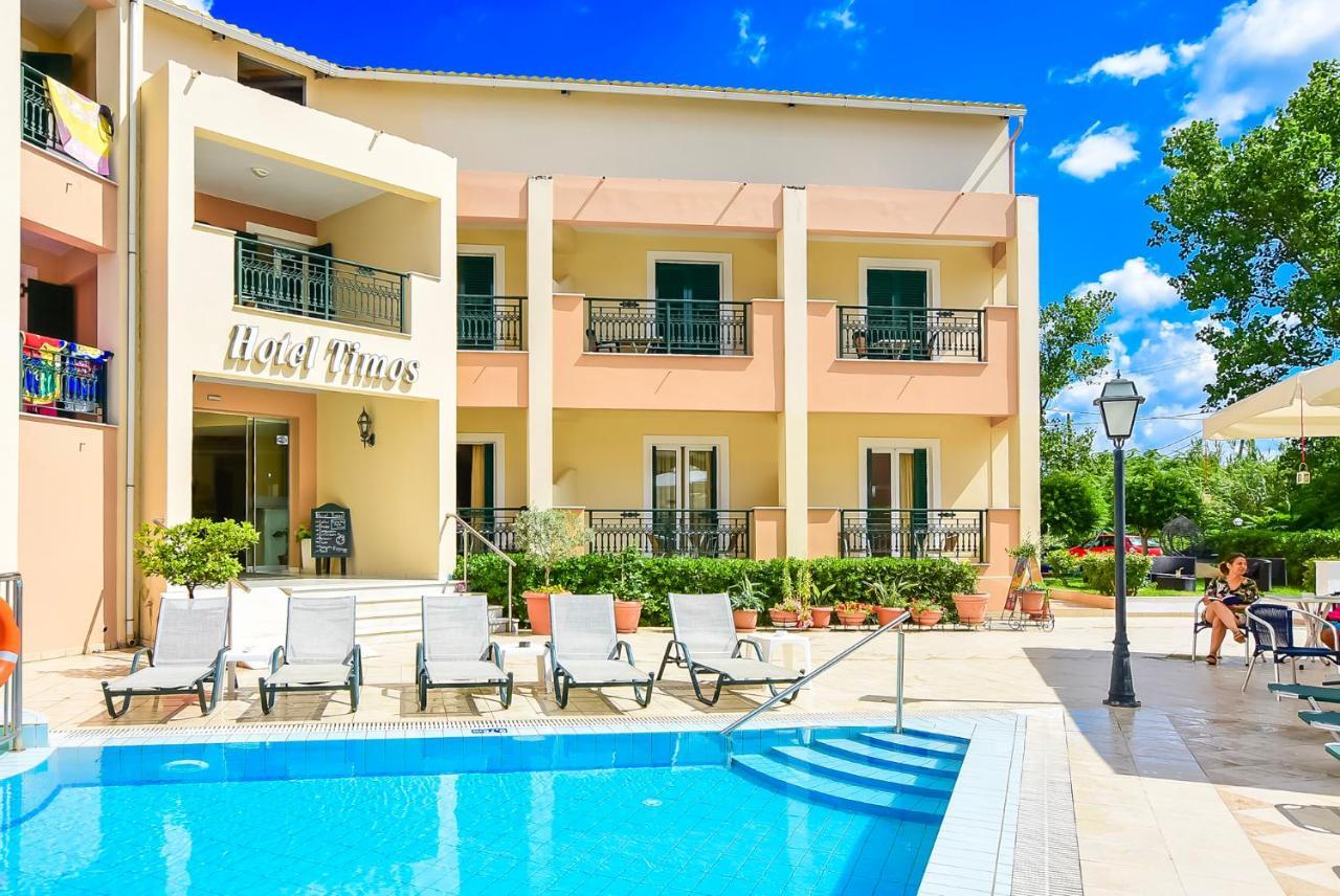 Timos Hotel Laganász Kültér fotó